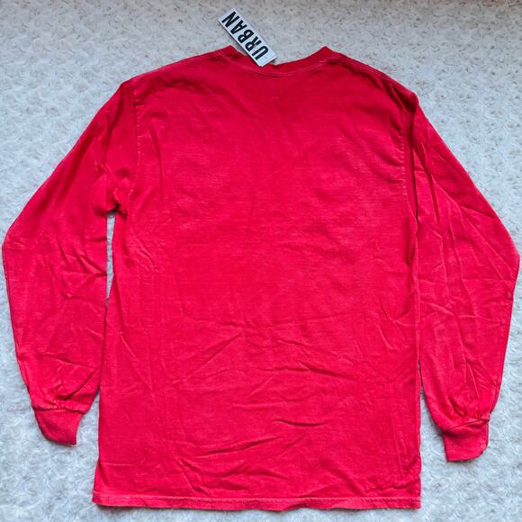 Urban Outfitters Unisex Keith Haring Red Running Heart Long Sleeve T Shirt M NEW - Picture 6 of 7